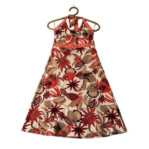 Patagonia | Iliana Halter Active Dress in Bienvenido Coral‎ Size S